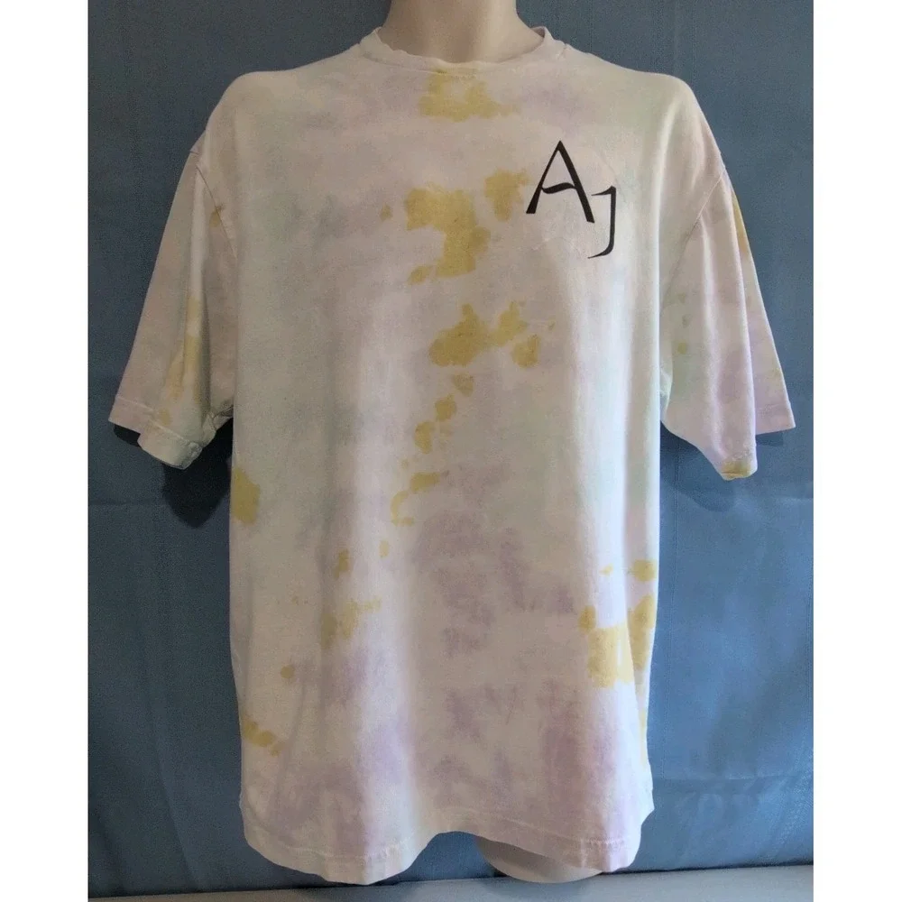 Jordan Air Jordan Tie-Dye Graphic Print T-Shirt Men's‎ Size Medium 100% Cotton